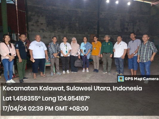 Dalam rangka pengukuhan  koperasi ICARE, Tim ICARE BSIP Sulawesi Utara (17-19 April) melakukan koordinasi dengan Dinas Tenaga Kerja Bidang Pemberdayaan dan Perlindungan Koperasi.  